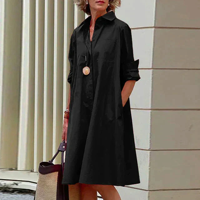 Carina Aesthetic Pocket Dress Premium Wardrobe Essential