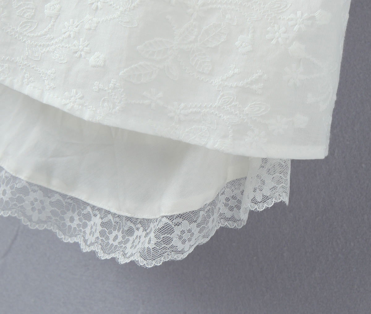 FallFresh Simple Lace Halter Suspender Dress