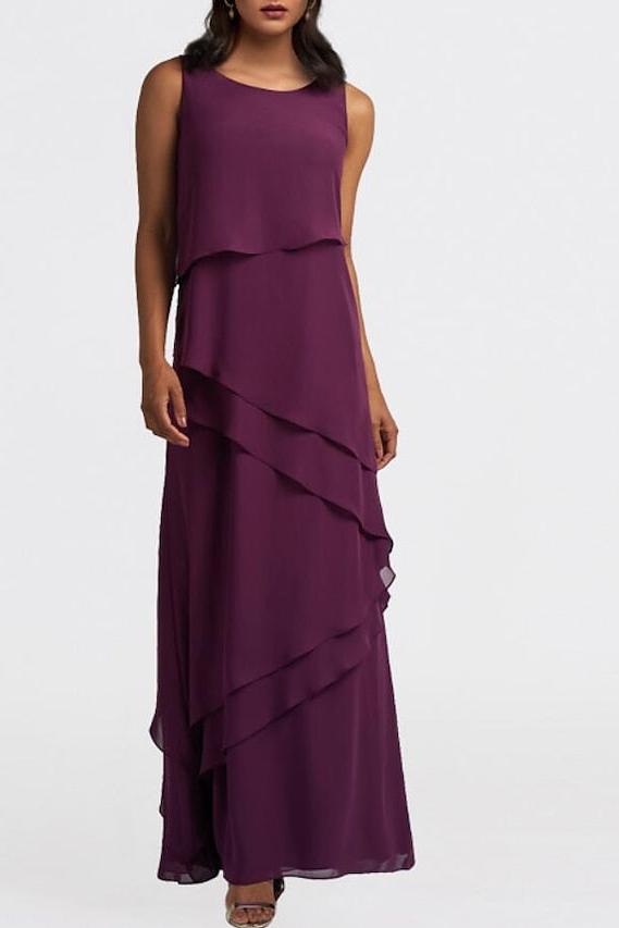Long Mother of the Bride Sheath Dress with Matching Jacket
