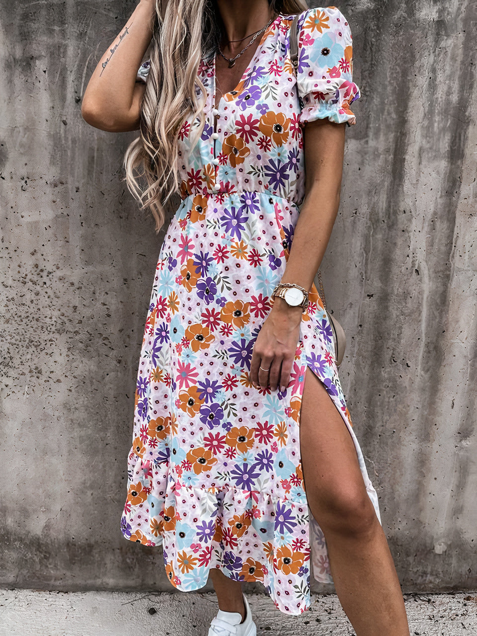Noemí Statement Summer Dress Elevated Occasion Wear