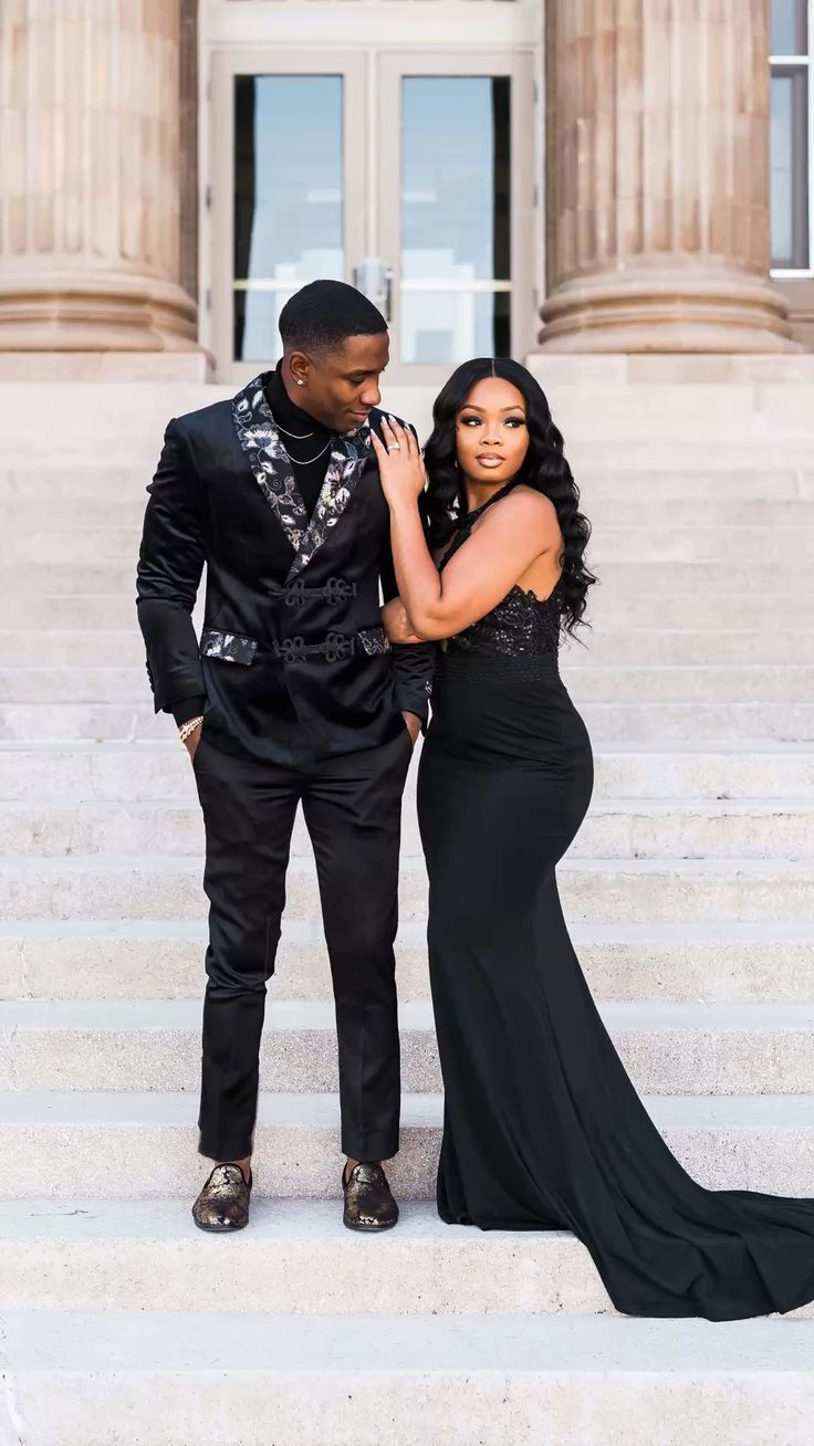 Sexy Black Mermaid Prom Dress With Train,Engagement Dress - VelvetHem