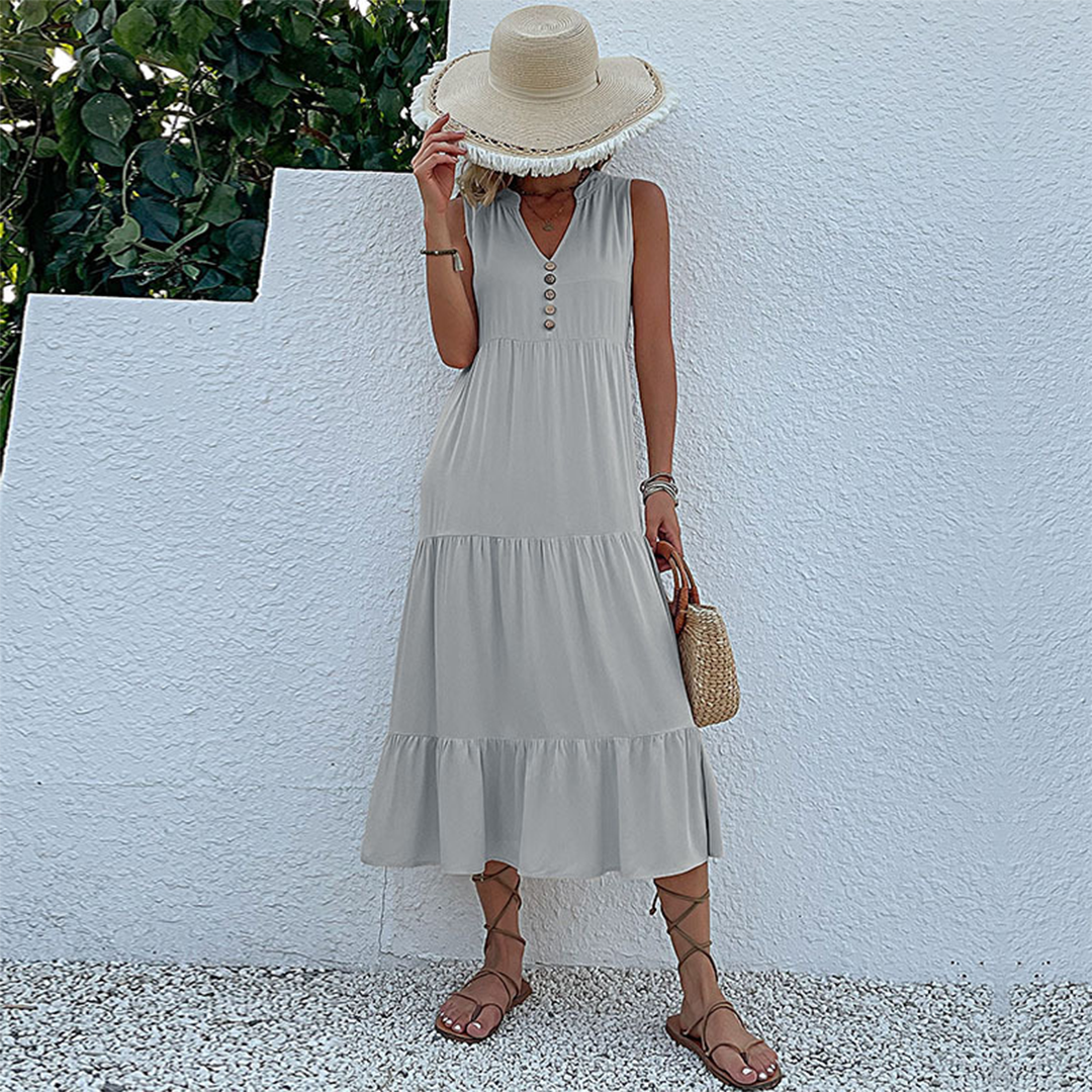 Leire Effortless Casual Sundress Statement Occasion Edit