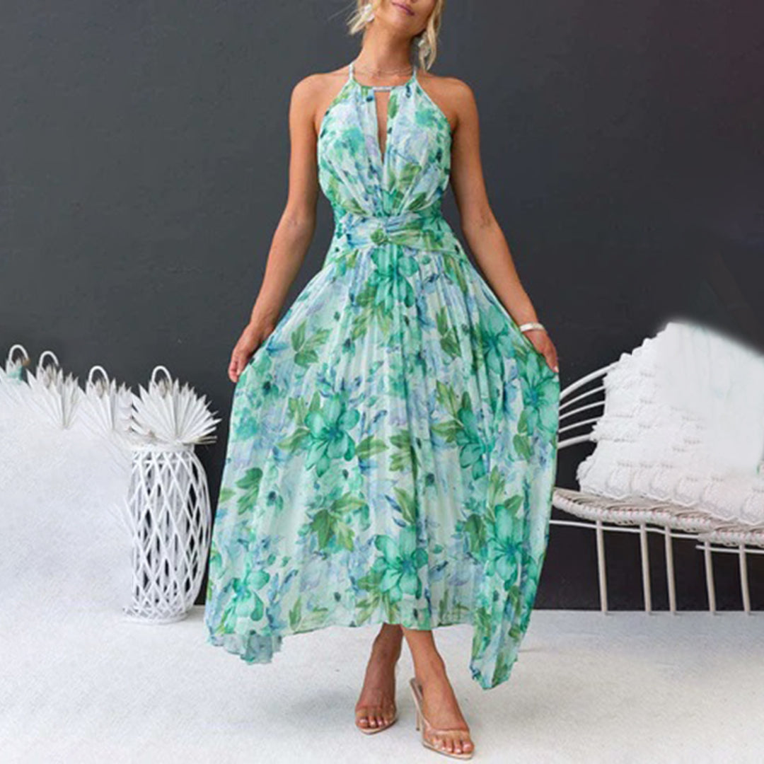 Natsuko Floral Maxi Dress for Women Bold Statement Look