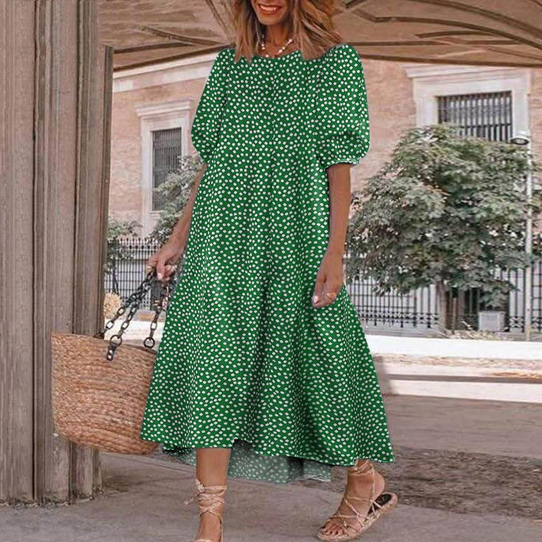 Osma Comfortable Midi Dress for Women Trendy Daily Look