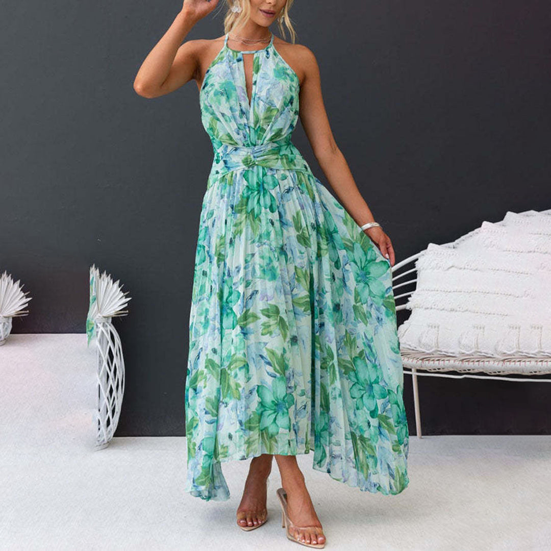 Natsuko Floral Maxi Dress for Women Bold Statement Look