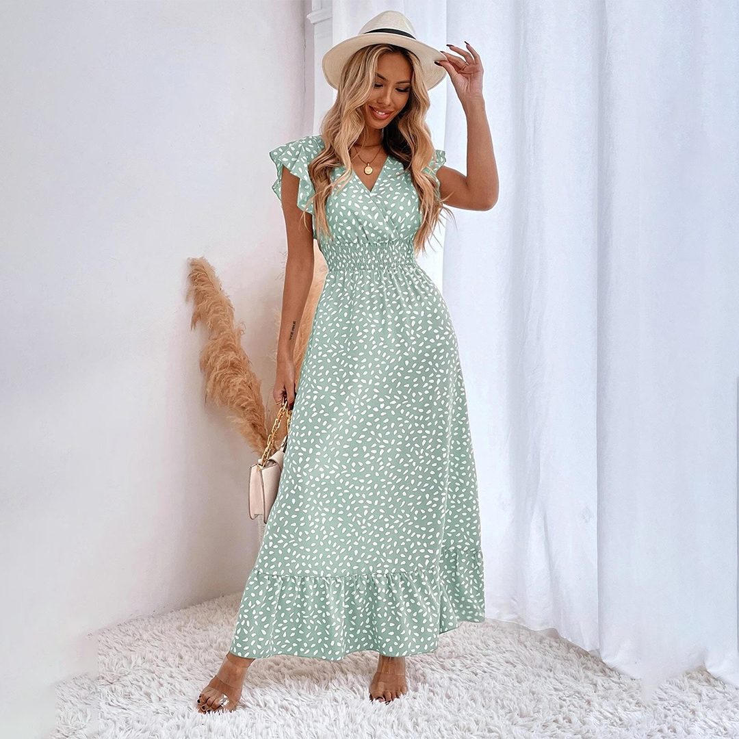 Lorena Elevated Casual Maxi Dress Boutique Collection