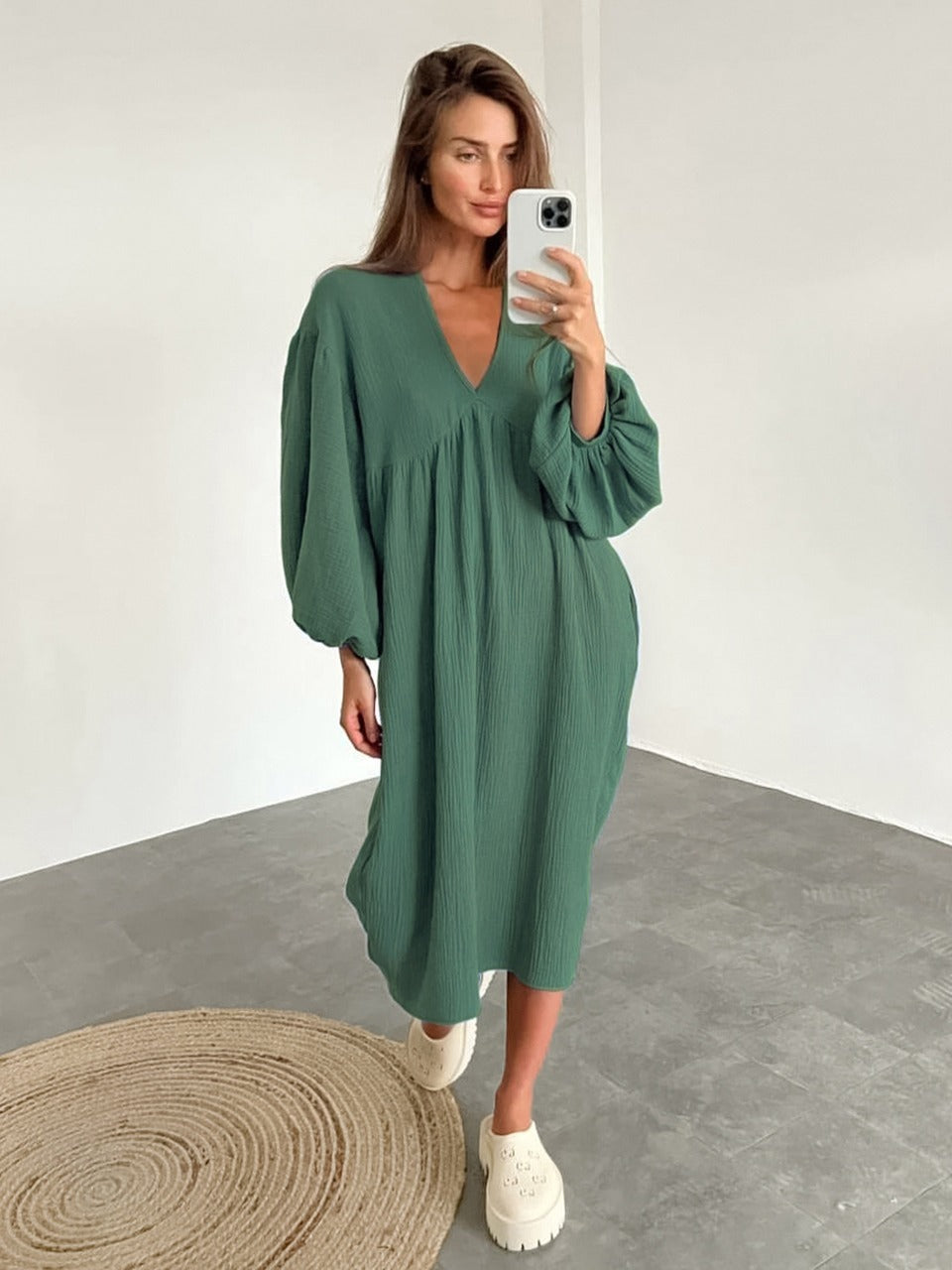 Flora Minimalist Casual Dress Designer Edit