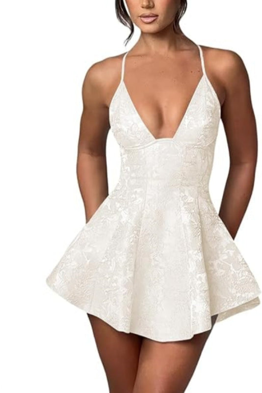 Hor Selling Halter Satin Short Homecoming Dresses Ruffle for Girls