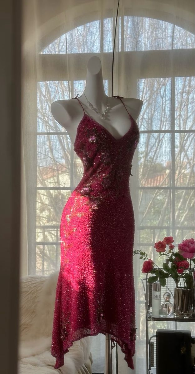 Gorgeous Burgundy Chiffon Beaded Mini Birthday Dress Homecoming Dress - VelvetHem