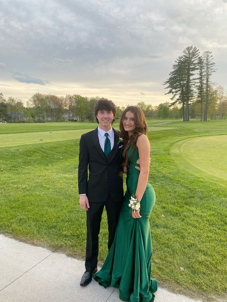 Elegant Green Mermaid Prom Dress,Green Evening Dress - View 2 | VelvetHem