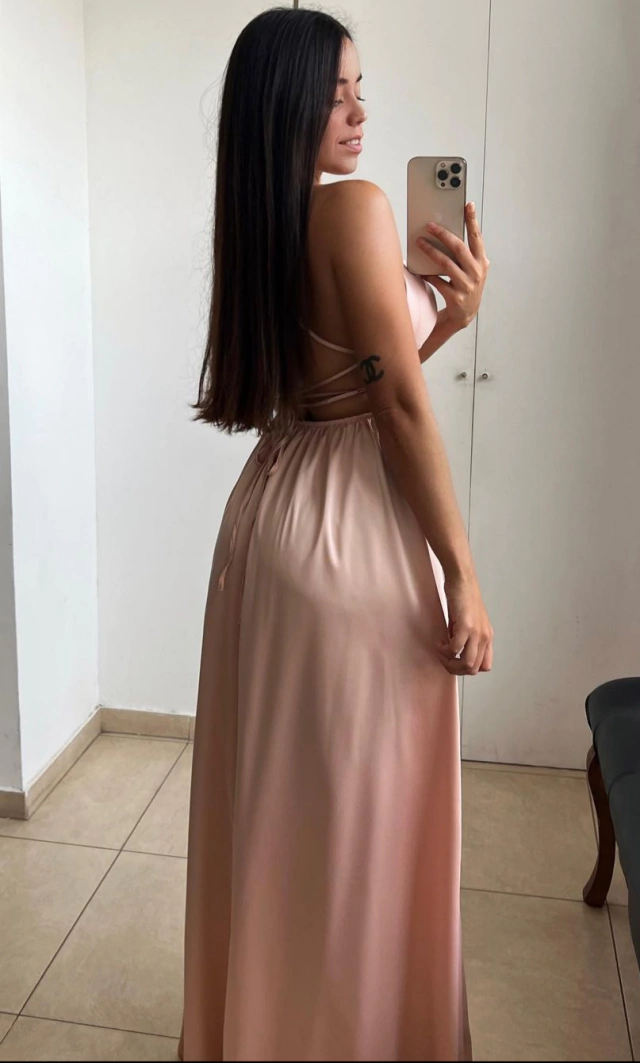 Sexy Purple Long Prom Dress Party Dress With Split
