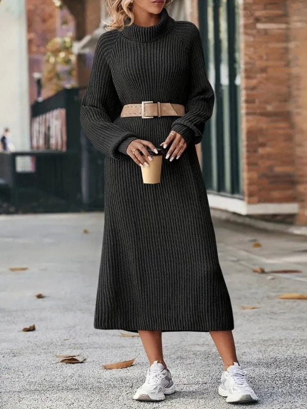 Erigone Knit Dress for Women Minimalist Chic Style