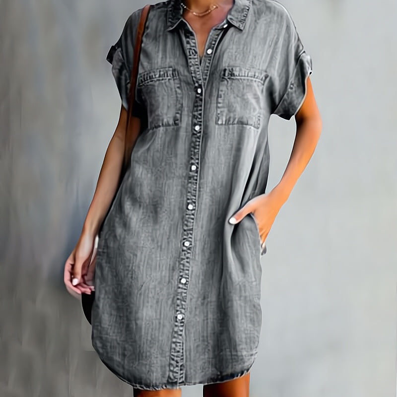Concetta Boutique Denim Dress Everyday Luxe Edit