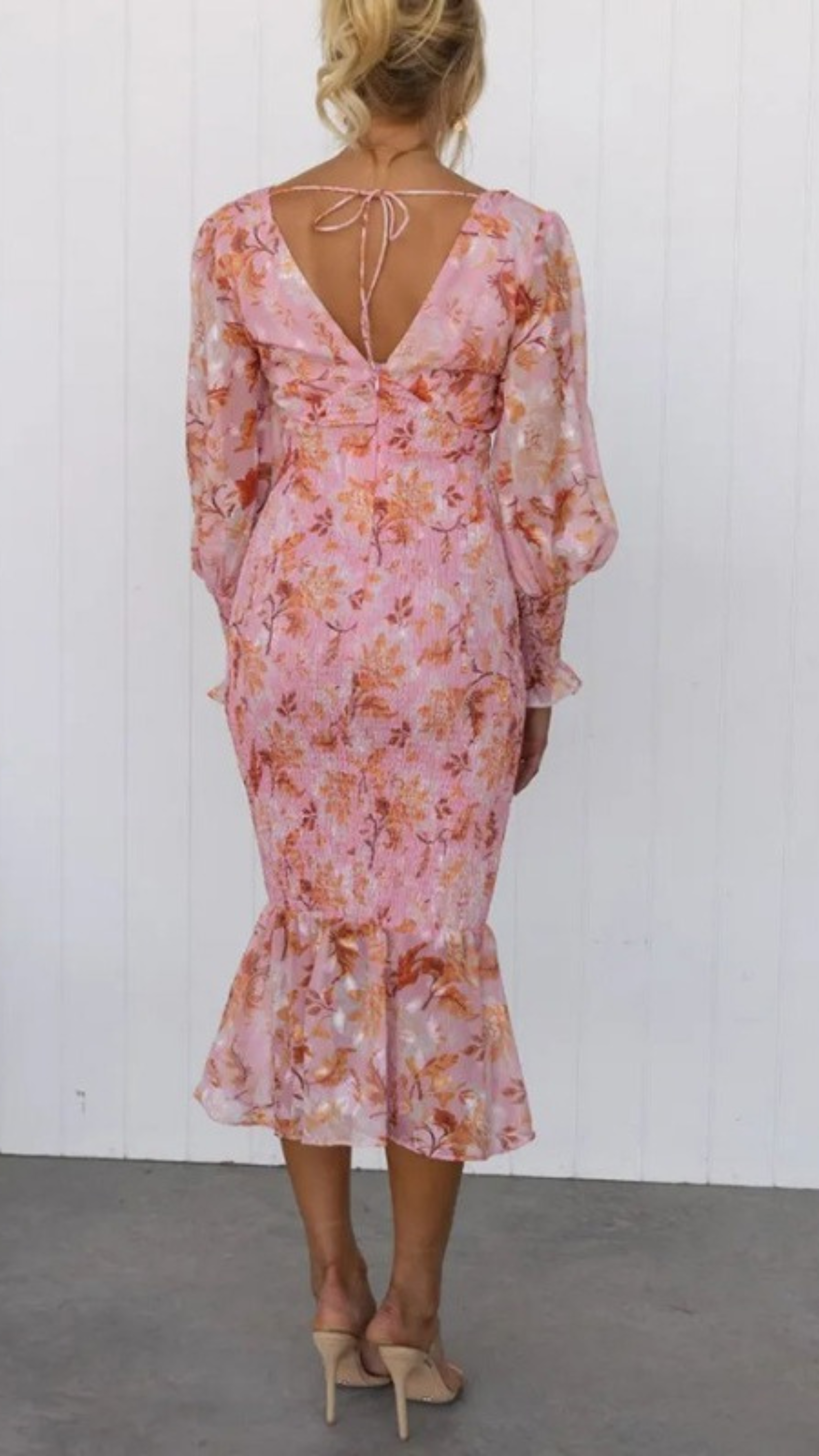 Laia Timeless Floral Summer Dress Chic Silhouette Collection