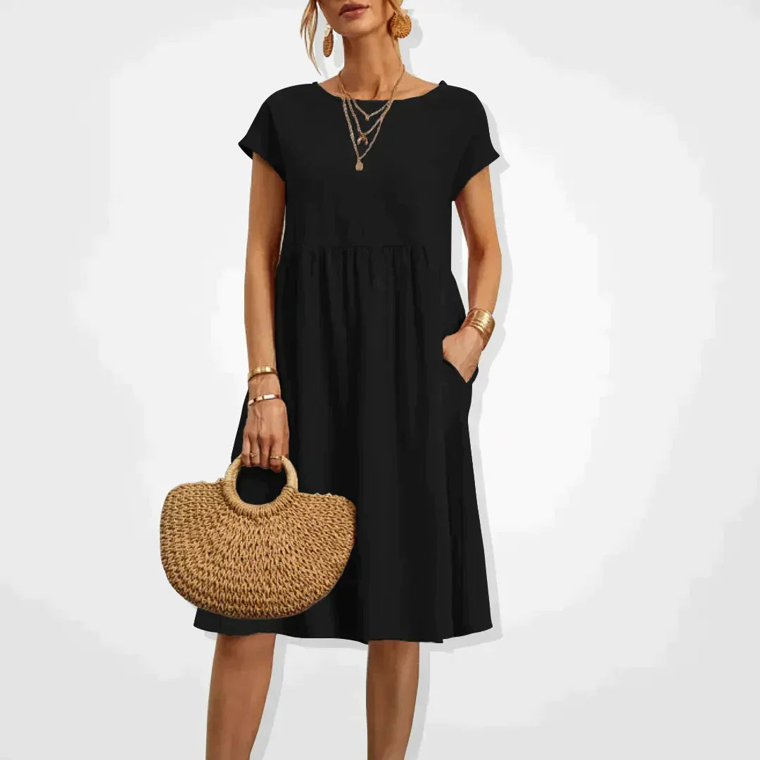 Lorena Minimalist Women Dress Evening Wear Edit