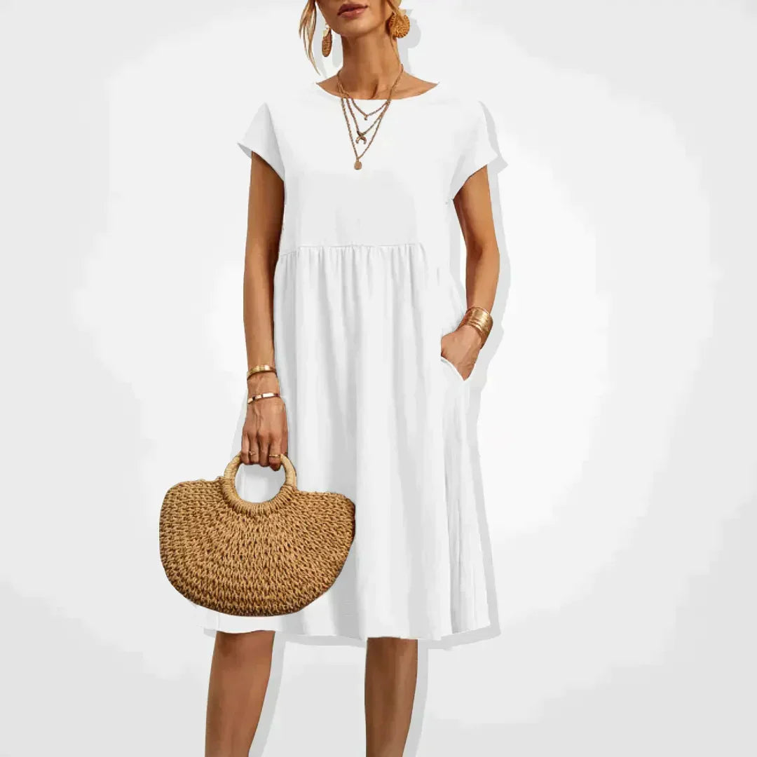 Lorena Minimalist Women Dress Evening Wear Edit