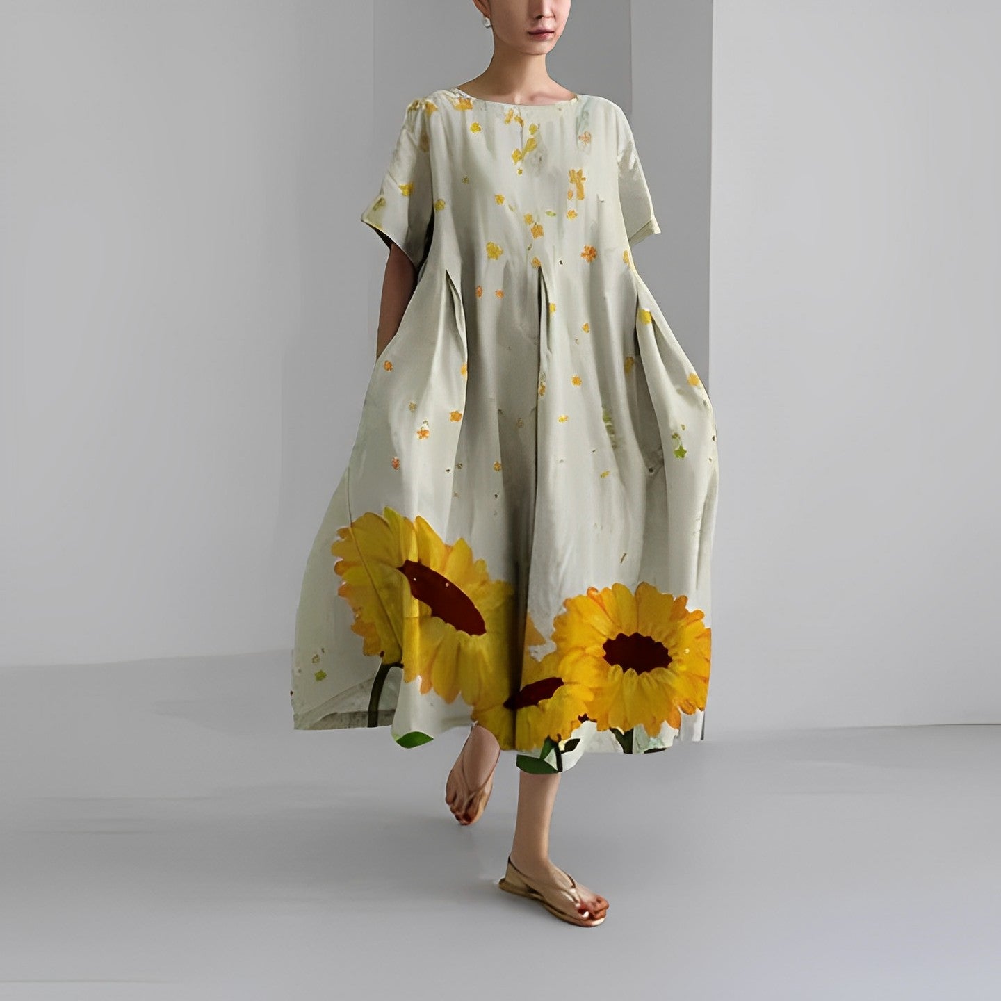 Julieta Aesthetic Floral Dress Boutique Collection