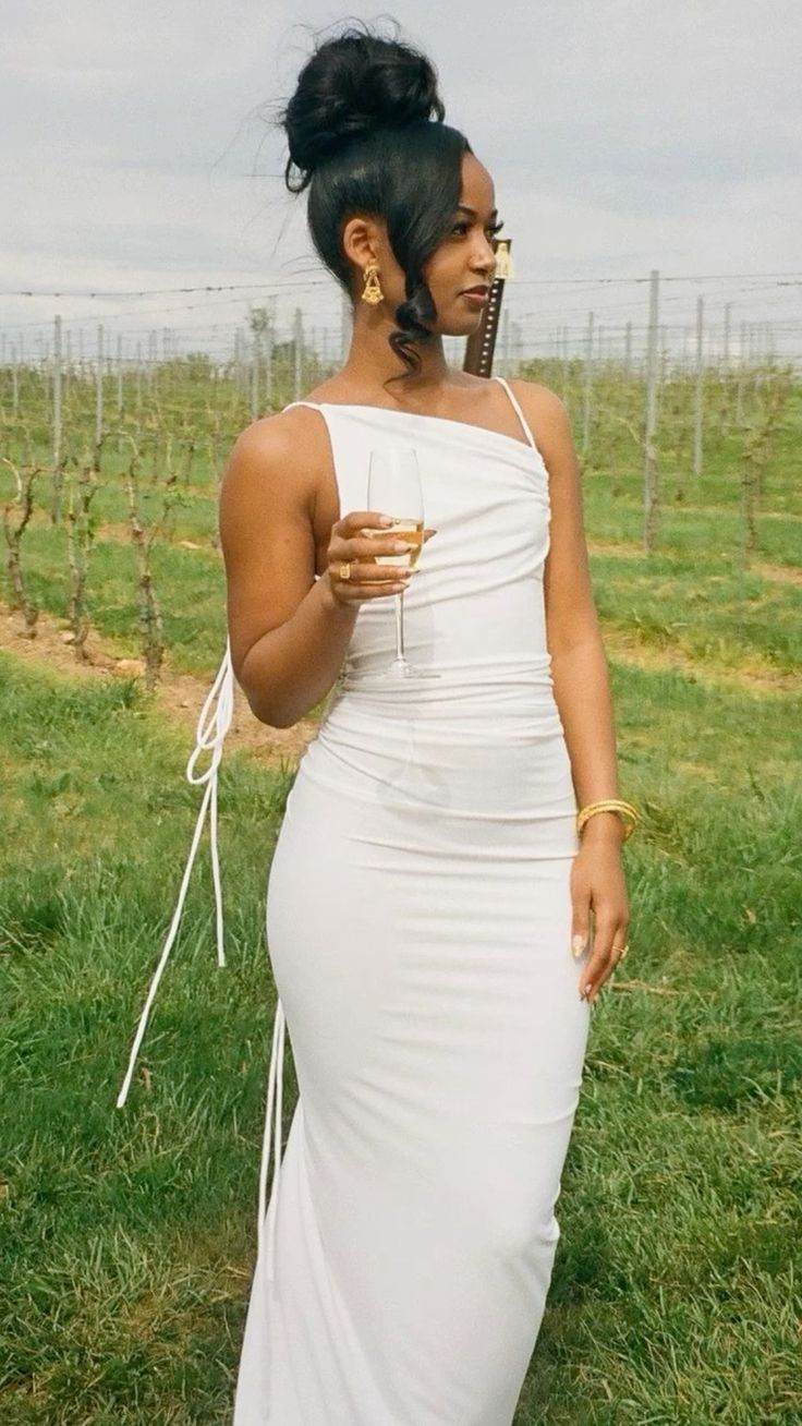 Sexy White Sheath Prom Dress With Open Back,white Wedding Guest Outfit - VelvetHem