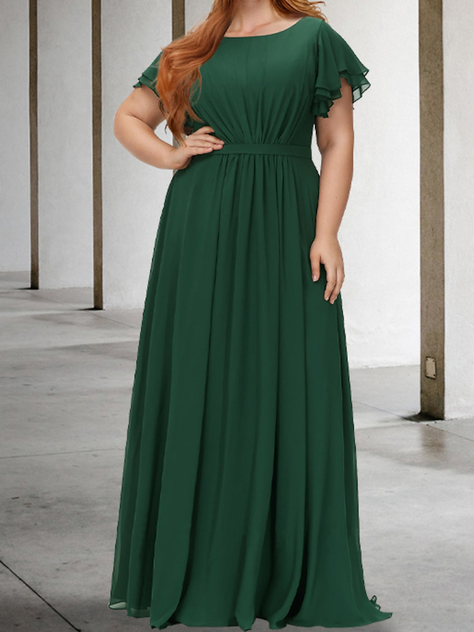 A-Line/Princess Short Sleeves Mother of the Bride Dresses - VelvetHem
