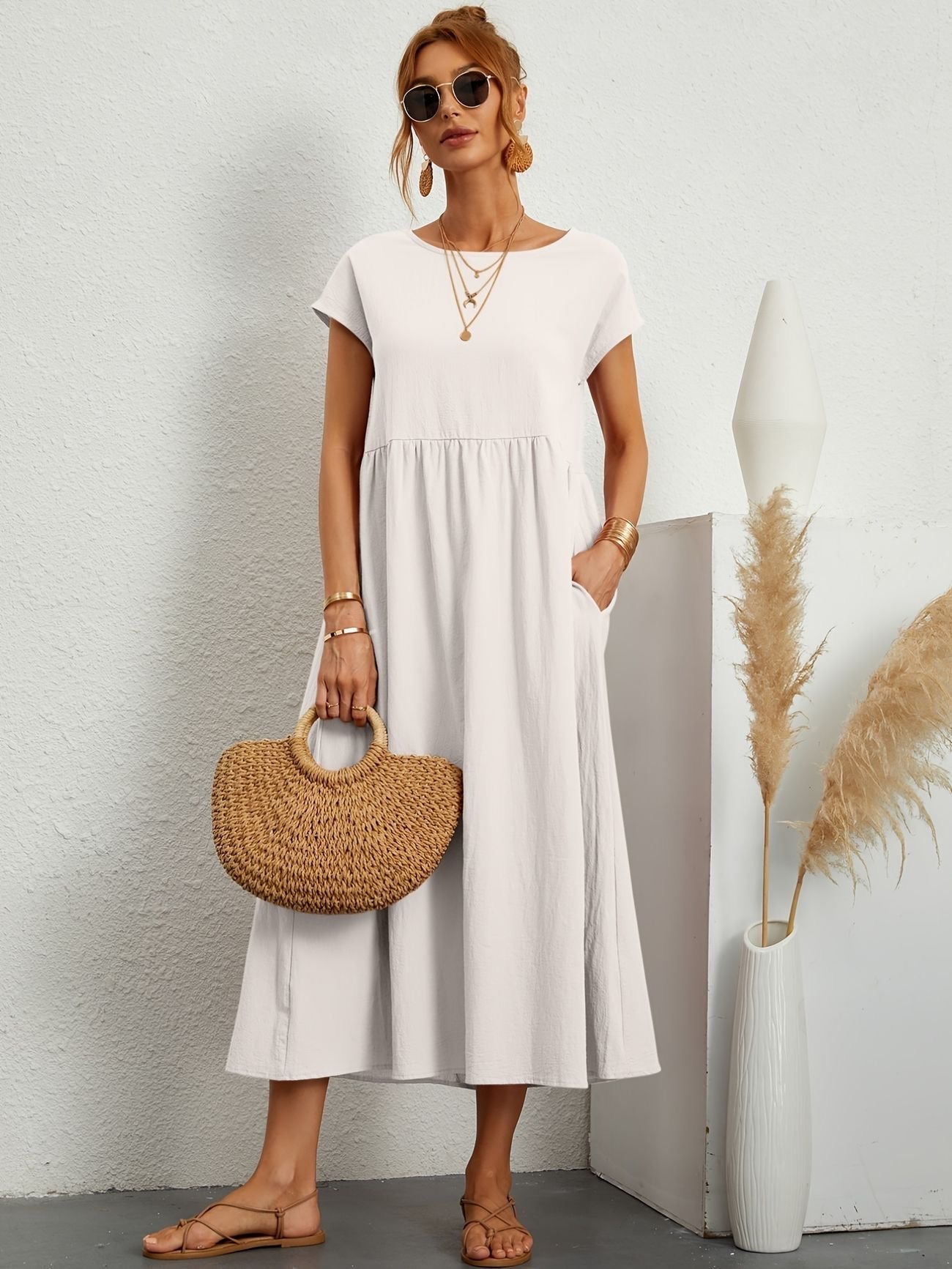 Clara Casual and Comfortable Summer Dress for Women Party Night Style