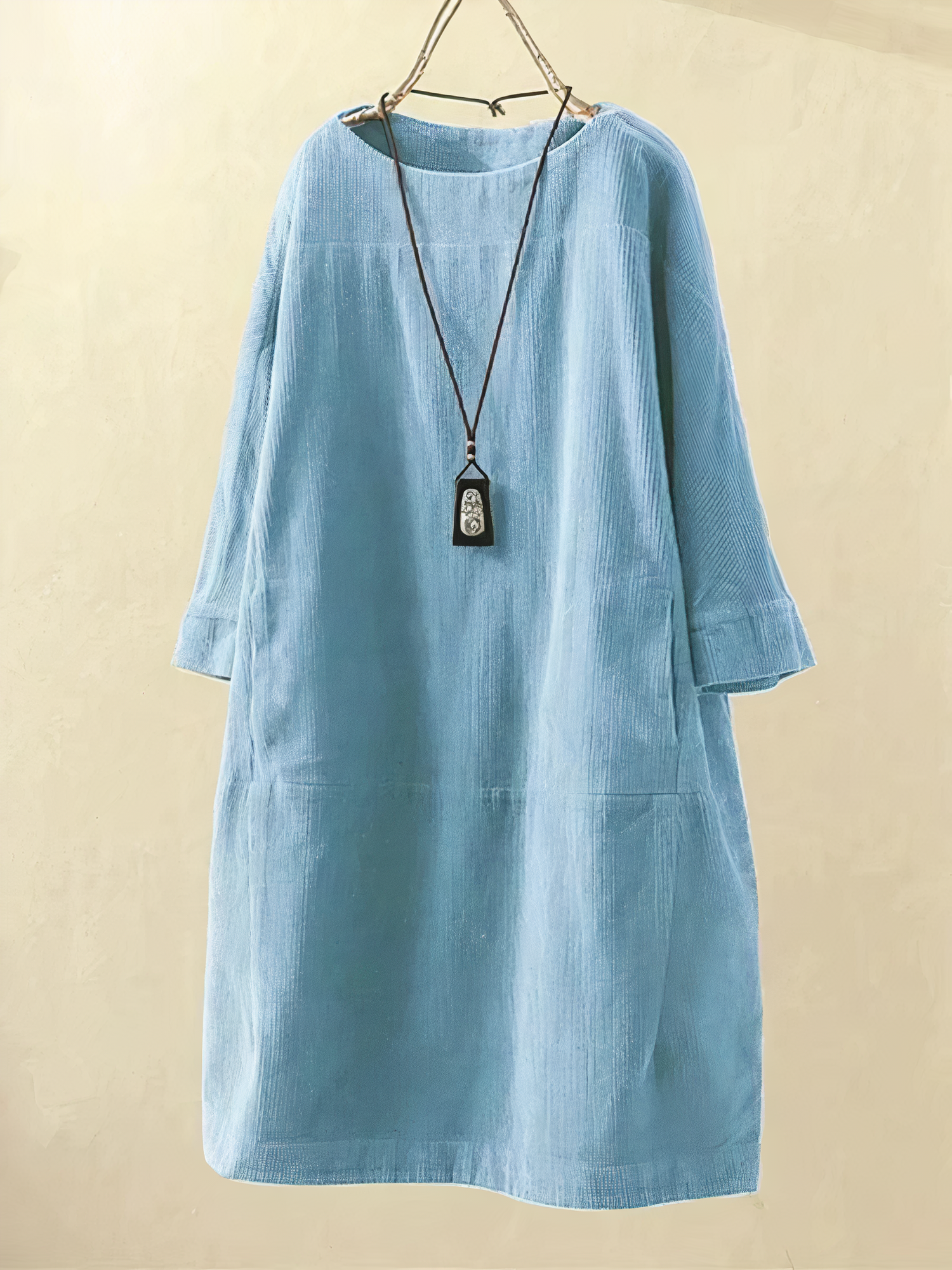 Tracy Premium Loose and Corduroy Dress Designer Edit
