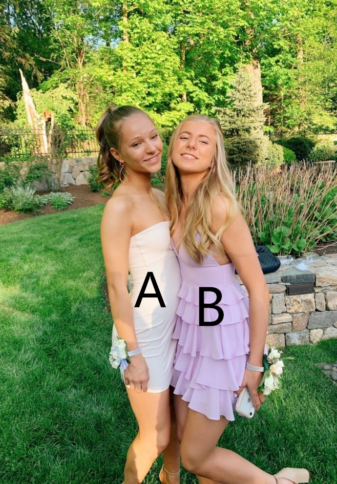 Cute A-line Purple Tiered Homecoming Dress,Purple Party Dress ,Y2536 - VelvetHem