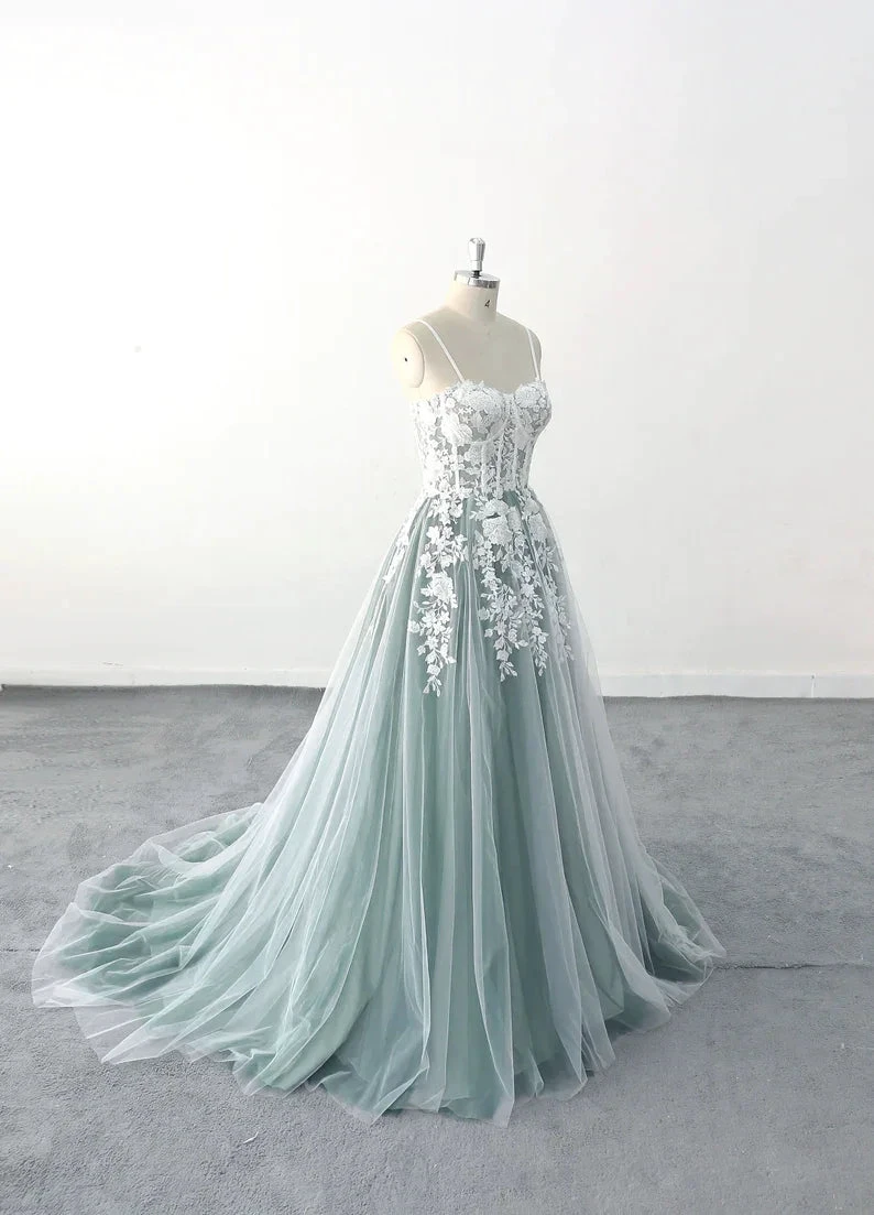 corset cutout sexy wedding dress,full length delicate dress (ZD13641)