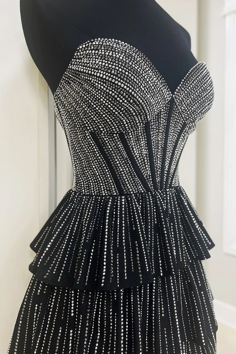 Navy Homecoming Dresses Sweetheart Corset Short Cocktail Dresses With Ruffles