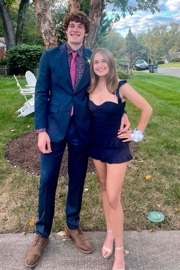 New Sheath Sweetheart Red Satin Short Homecoming Dress with Ruffles