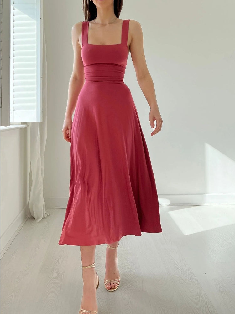 Gumersinda Slim-cut Summer Mini Dress for Women Everyday Fashion Pick
