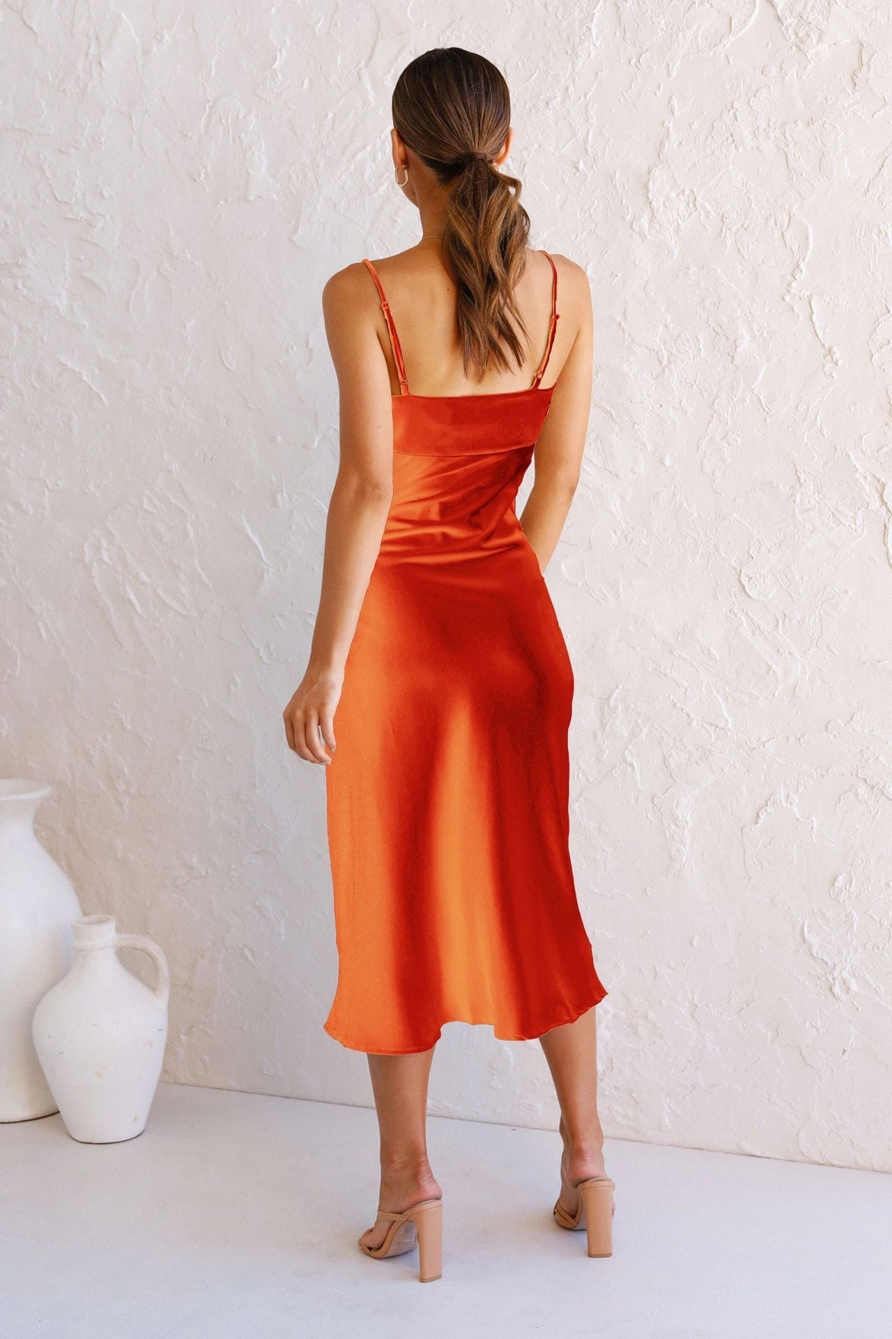 Redwoods Modal Blend Maxi Dress Rust FINAL