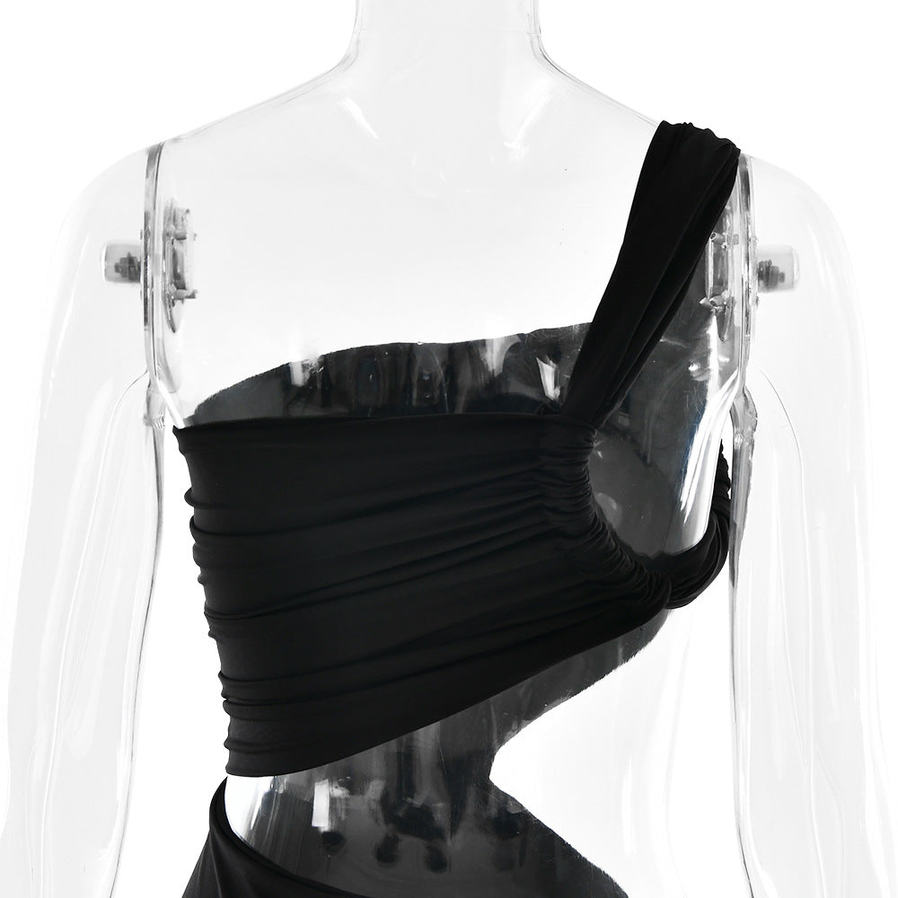 Pathy Maxi Dress Black