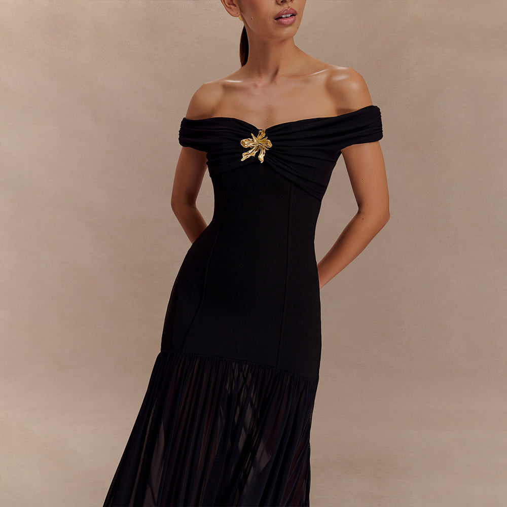 Paris Maxi Dress Black