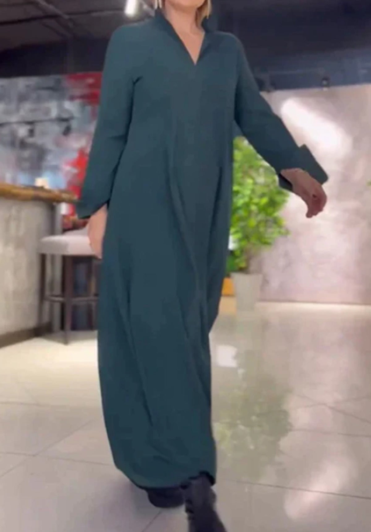 Ximena Minimalist Long Dress Evening Wear Edit