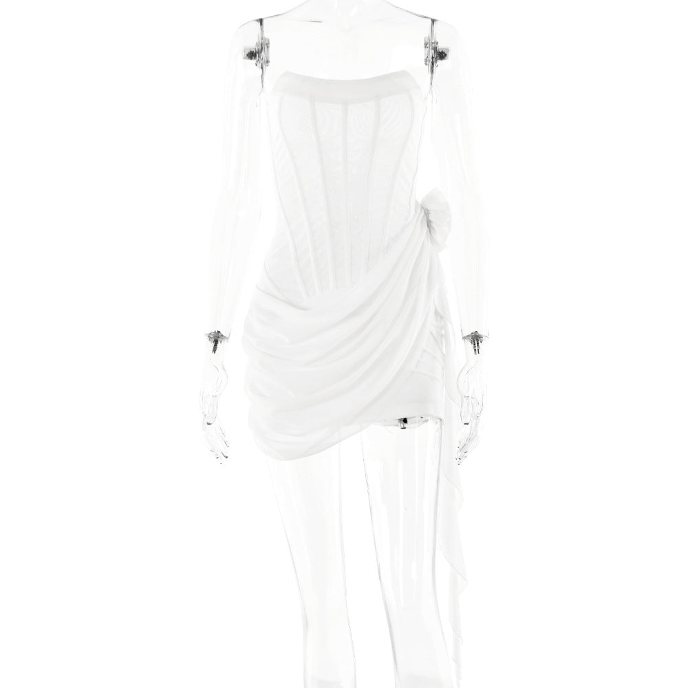 Lorene Mini Dress White