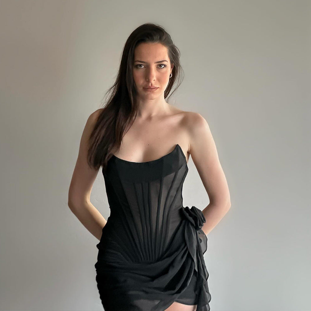 Lorene Mini Dress Black