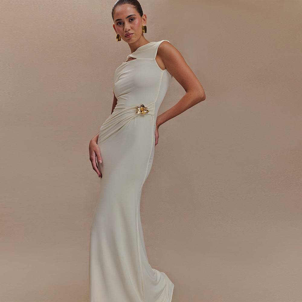 Gentry Maxi Dress White