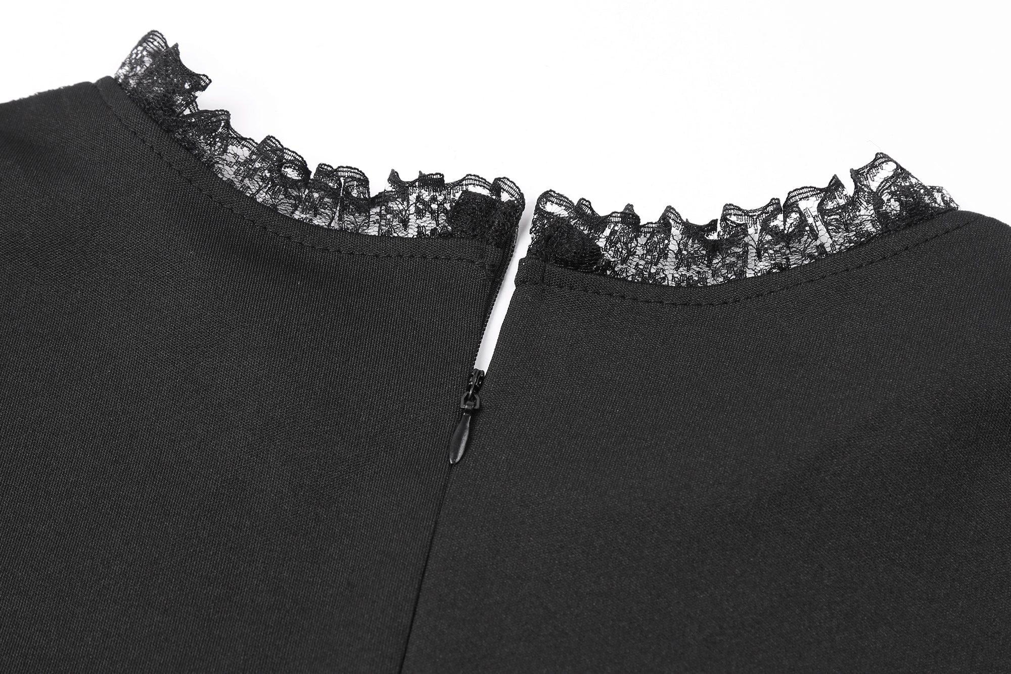Carmina Statement Sleeve Bodycon Dress Black FINAL