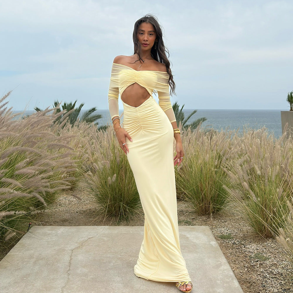 Siela Maxi Dress Yellow