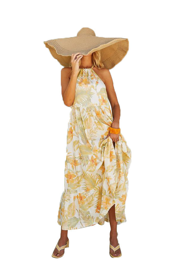 Trip For Two Smocked Halter Maxi Dress FINAL