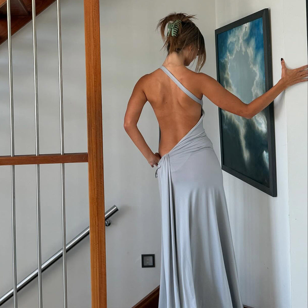 Rhone Maxi Dress Grey
