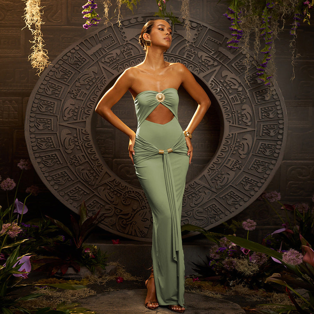 Lucian Maxi Dress Green