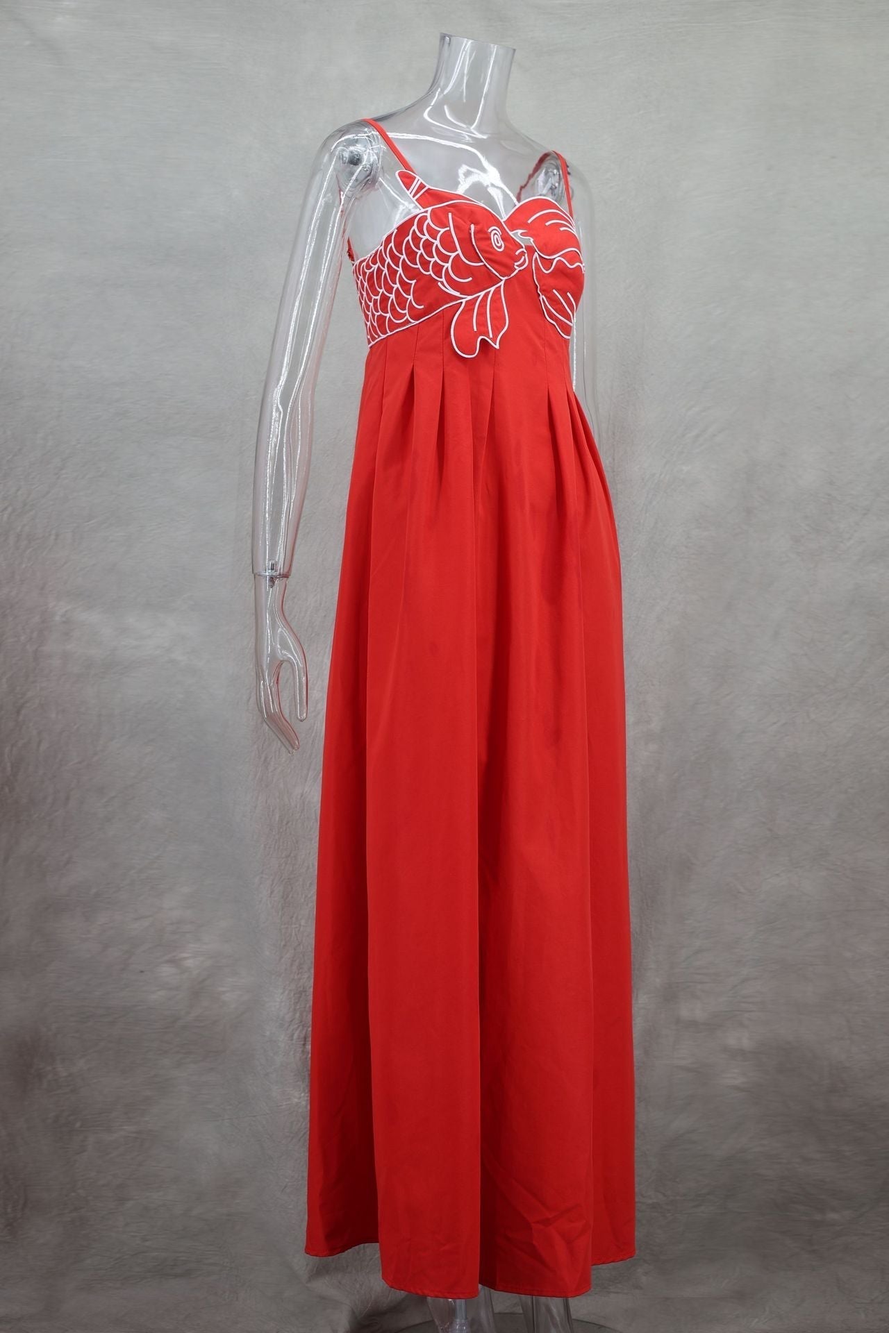 Valentina Maxi Dress Red