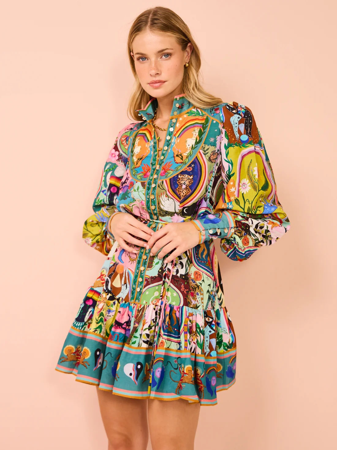 Draco Dress Green