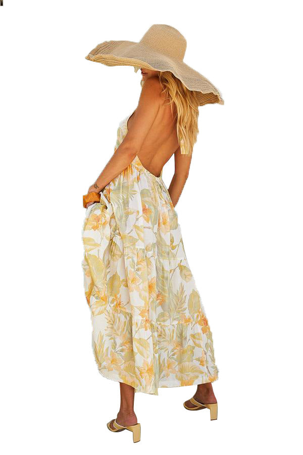 Trip For Two Smocked Halter Maxi Dress FINAL