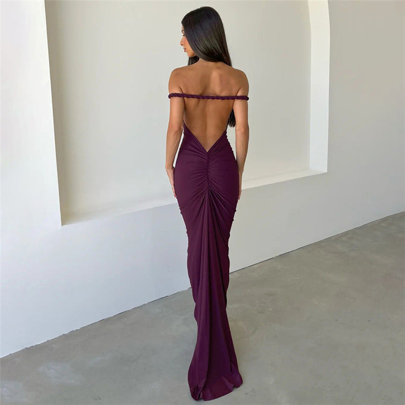 Magnolia Maxi Dress Purple