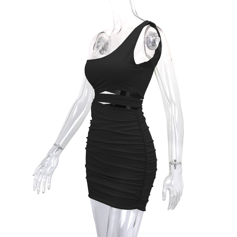 Narcissa Mini Dress Black