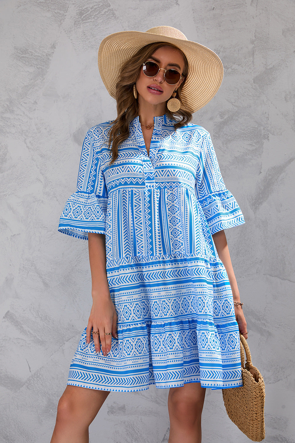 Creamsicle Cotton Woven Cover Up Dress
