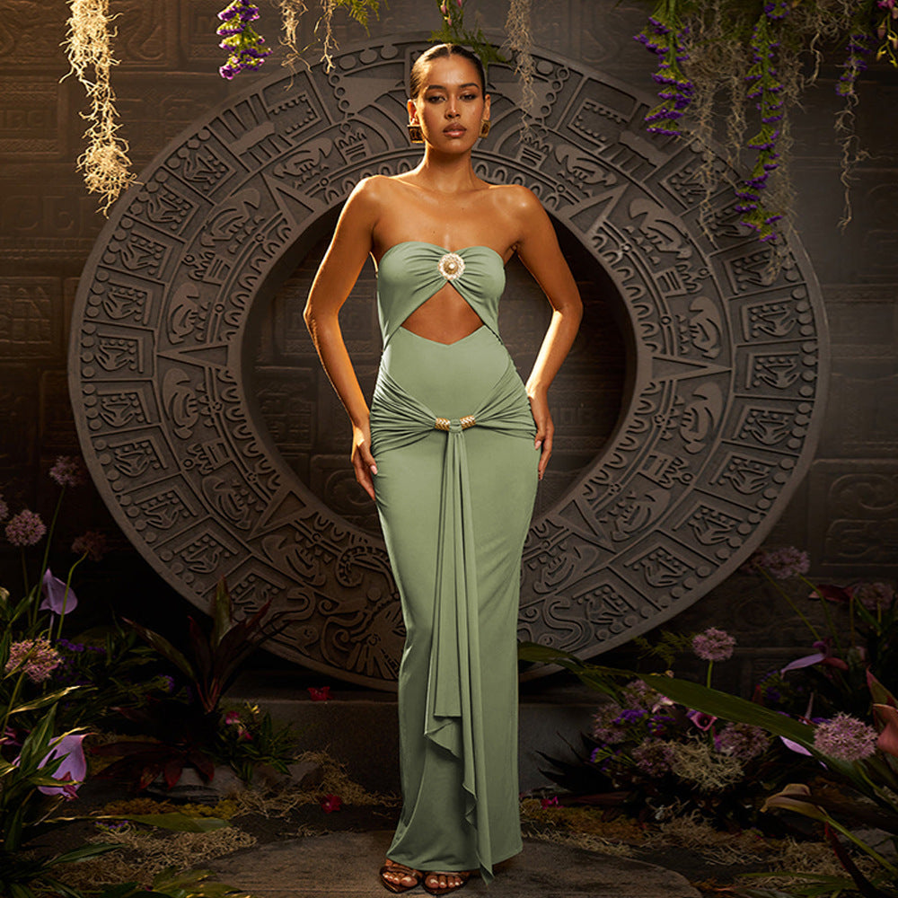 Lucian Maxi Dress Green