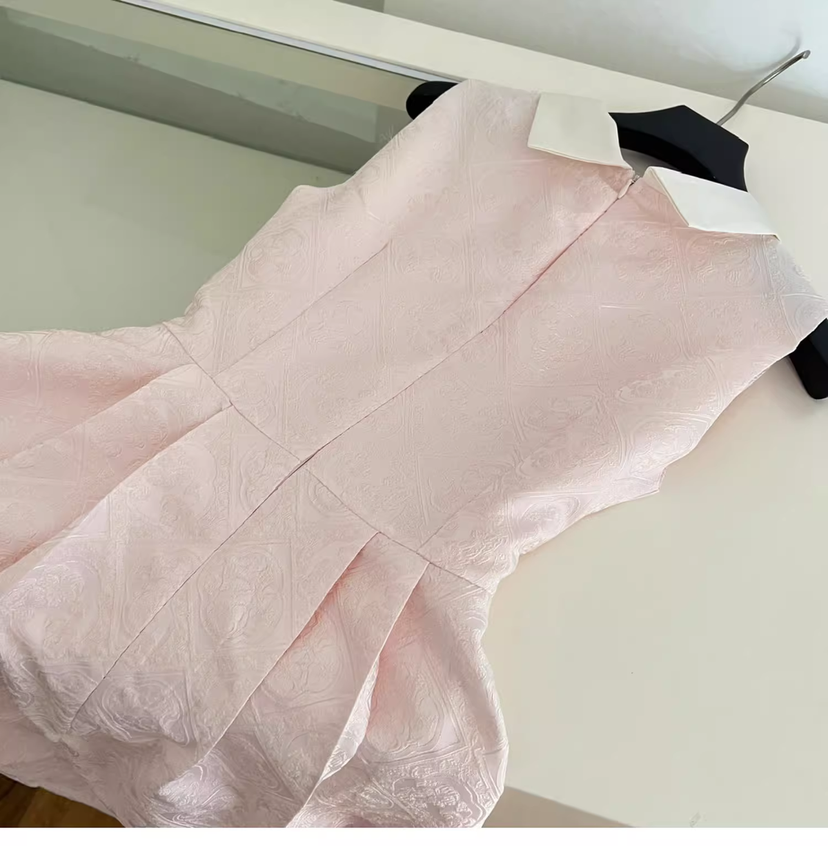 Elegant Pink A Line Birthday Dress Prom Dress - View 7 | VelvetHem